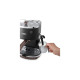 DeLonghi Icona Vintage ECOV 311.BK, Espressomaschine(schwarz/silber (glänzend))
