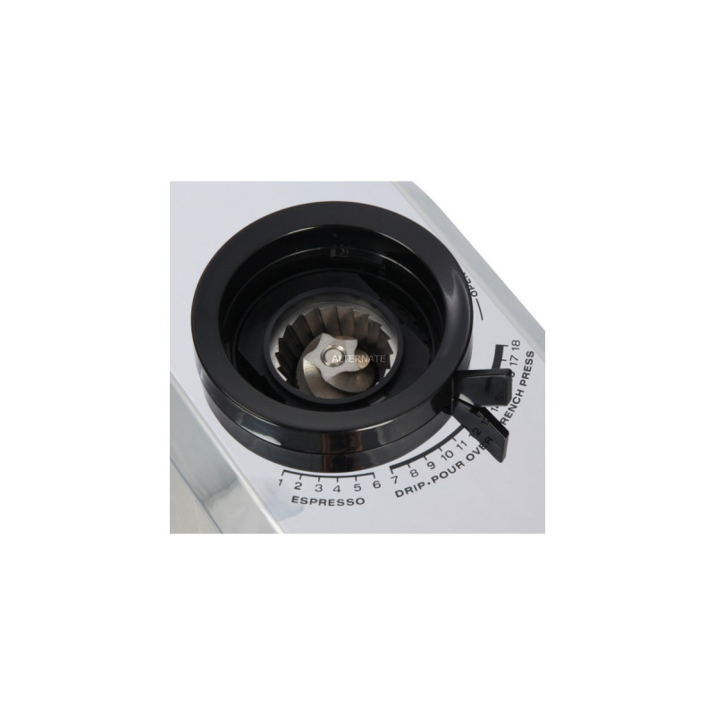 DeLonghi Kaffeemühle Dedica KG 520.M(silber/schwarz, 150 Watt)