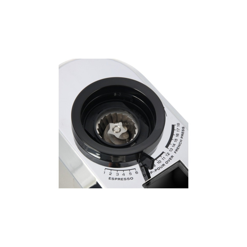 DeLonghi Kaffeemühle Dedica KG 521.M(silber/schwarz, 150 Watt)