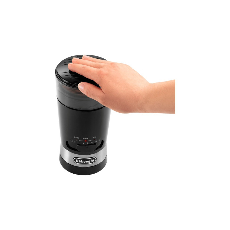DeLonghi Kaffeemühle KG210(schwarz/edelstahl, 170 Watt)