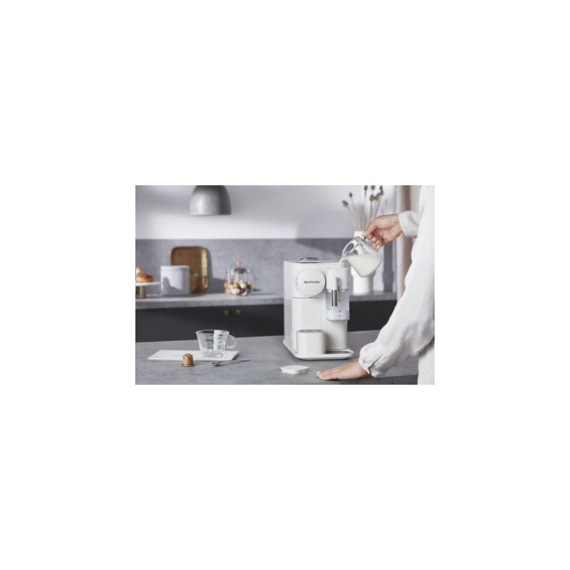DeLonghi Lattissima One EN 510.W, Kapselmaschine(weiß, Outlet)