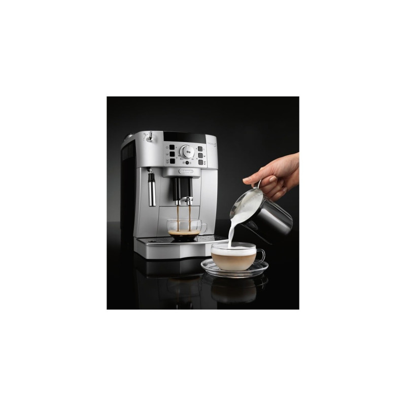 DeLonghi Magnifica S ECAM 22.110.SB, Vollautomat(silber/schwarz, Outlet)