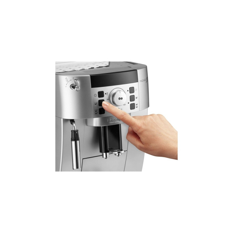 DeLonghi Magnifica S ECAM 22.110.SB, Vollautomat(silber/schwarz, Outlet)
