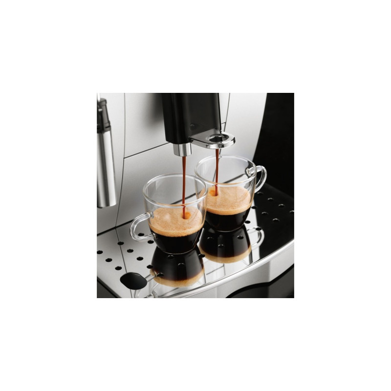 DeLonghi Magnifica S ECAM 22.110.SB, Vollautomat(silber/schwarz)