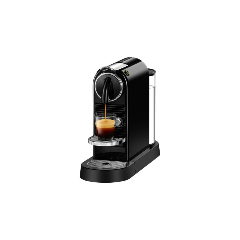 DeLonghi Nespresso Citiz EN 167.B, Kapselmaschine(schwarz)
