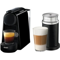 DeLonghi Nespresso Essenza Mini & Aeroccino3 EN85.BAE, Kapselmaschine(schwarz)