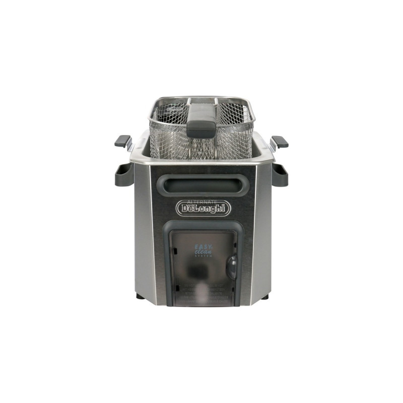 DeLonghi PremiumFry F 44510.CZ , Fritteuse(edelstahl (gebürstet)/schwarz)