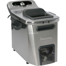DeLonghi PremiumFry F 44532.CZ , Fritteuse(edelstahl (gebürstet)/schwarz)