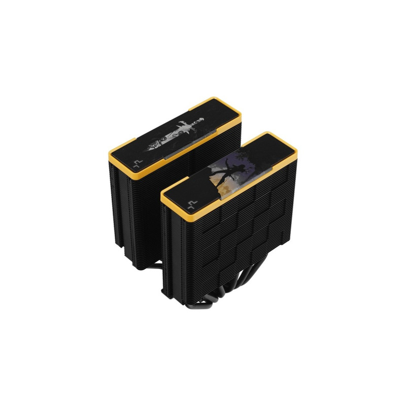 DeepCool AK620 ZERO DARK ZORIA, CPU-Kühler(schwarz/orange)