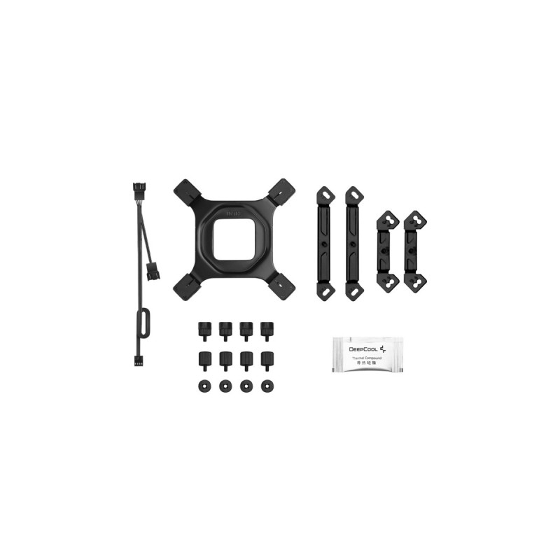 DeepCool AK620 ZERO DARK ZORIA, CPU-Kühler(schwarz/orange)