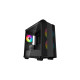 DeepCool CC360 ARGB, Tower-Gehäuse(schwarz, Tempered Glass)