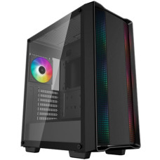 DeepCool CC560 ARGB V2 , Tower-Gehäuse(schwarz, Tempered Glass)