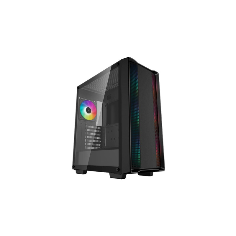 DeepCool CC560 ARGB V2 , Tower-Gehäuse(schwarz, Tempered Glass)