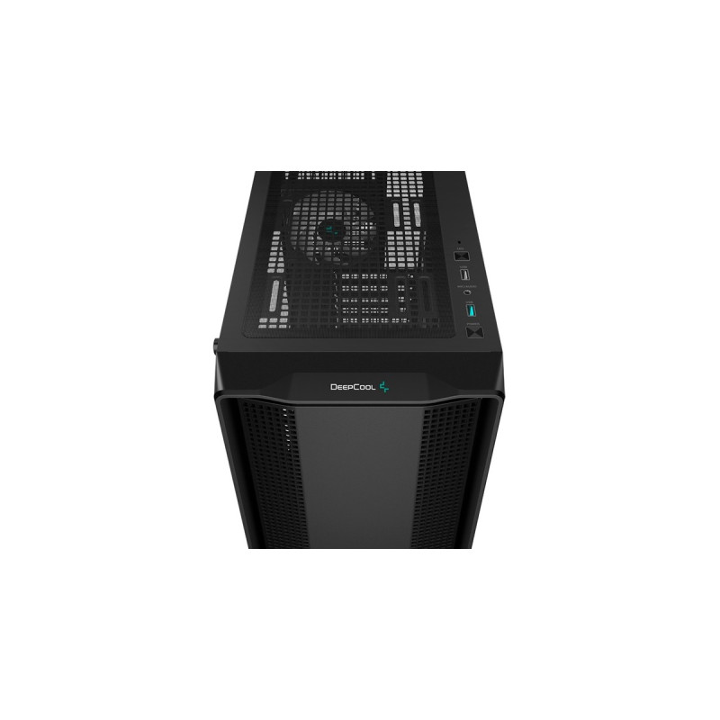 DeepCool CC560 ARGB V2 , Tower-Gehäuse(schwarz, Tempered Glass)