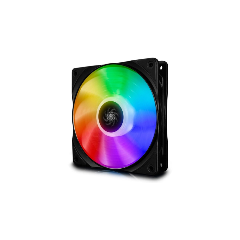 DeepCool CF120-3in1 120x120x25, Gehäuselüfter(schwarz, 3er Pack)