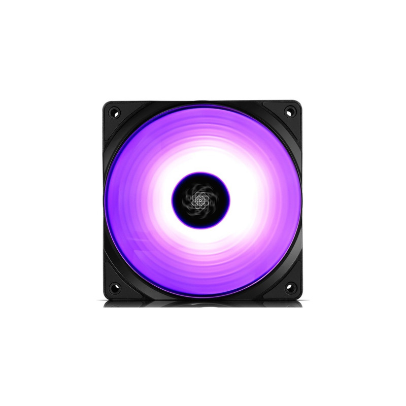 DeepCool CF120-3in1 120x120x25, Gehäuselüfter(schwarz, 3er Pack)