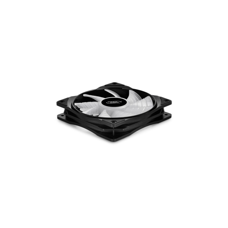 DeepCool CF120-3in1 120x120x25, Gehäuselüfter(schwarz, 3er Pack)