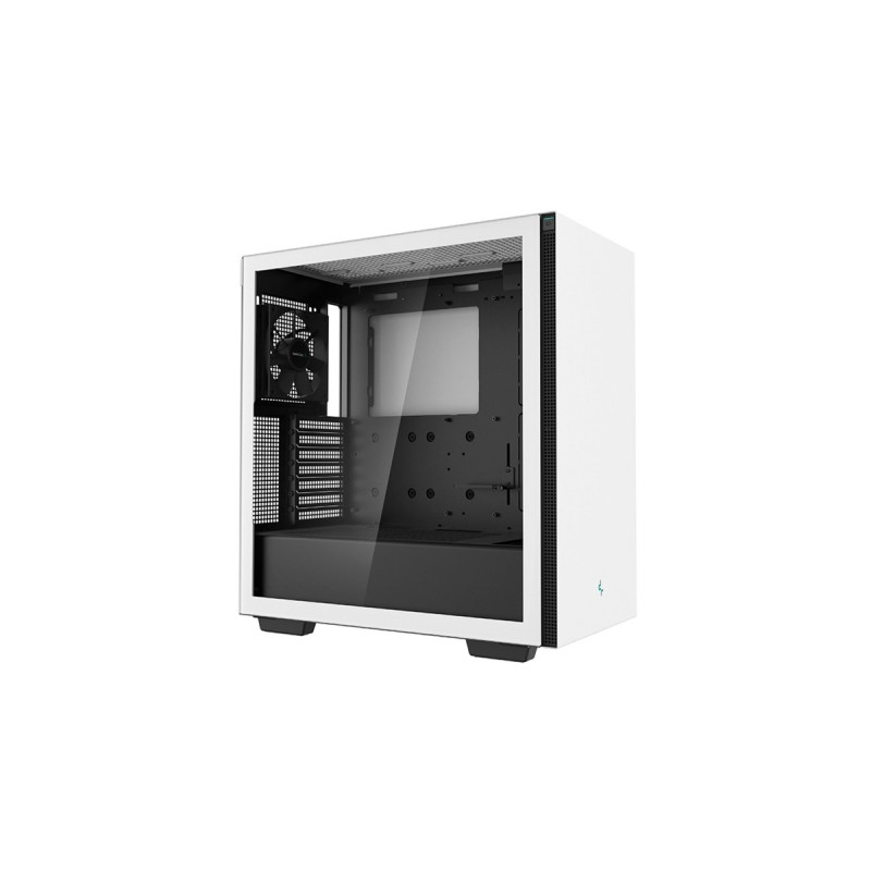 DeepCool CH510, Tower-Gehäuse(weiß, Tempered Glass)