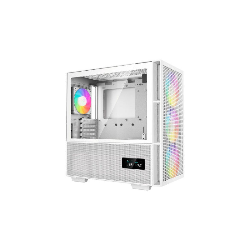 DeepCool CH560 Digital WH, Tower-Gehäuse(weiß, Tempered Glass)