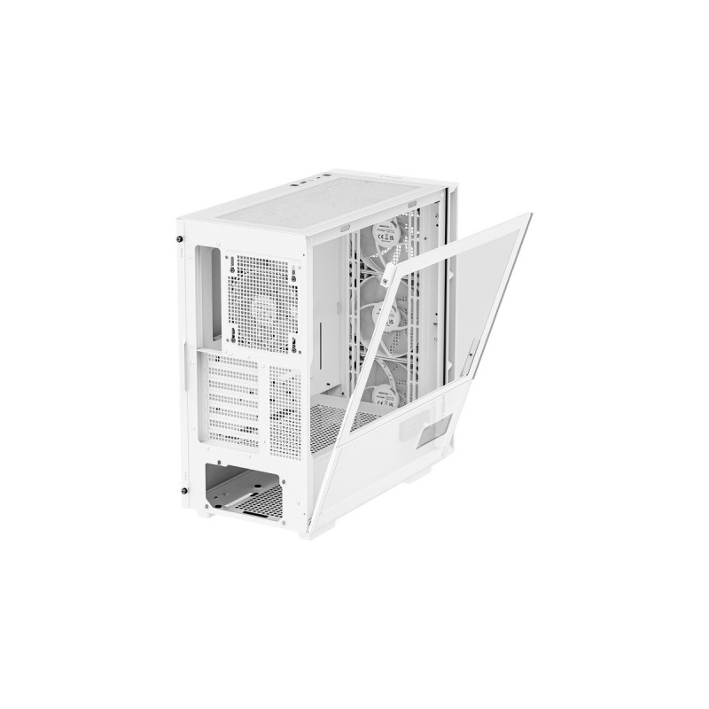 DeepCool CH560 Digital WH, Tower-Gehäuse(weiß, Tempered Glass)