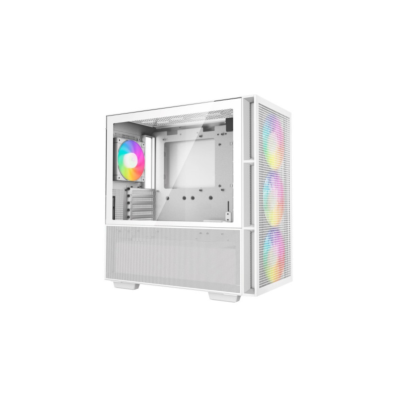 DeepCool CH560 WH, Tower-Gehäuse(weiß, Tempered Glass)