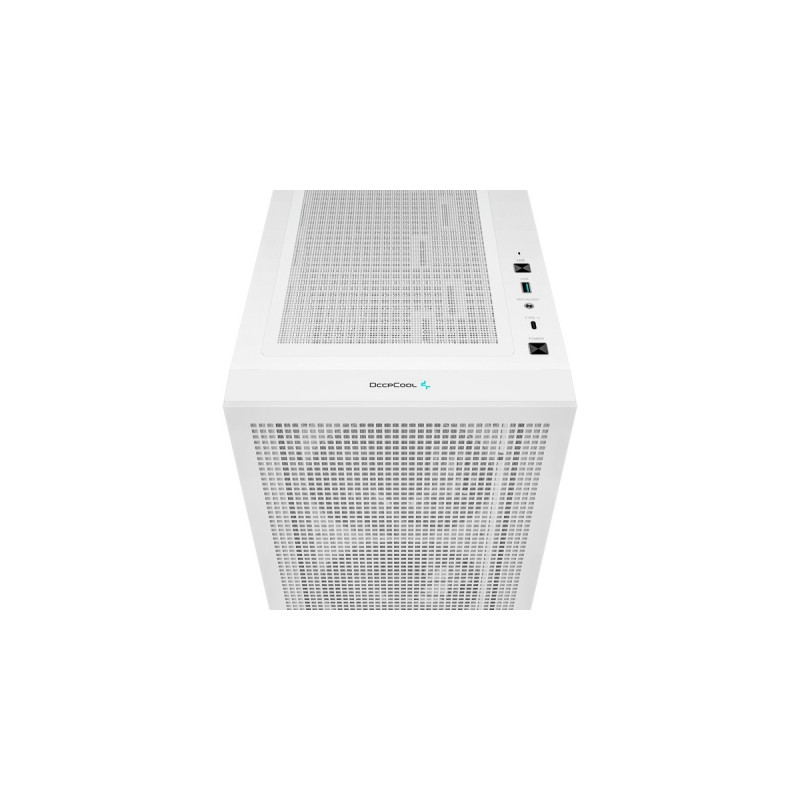 DeepCool CH560 WH, Tower-Gehäuse(weiß, Tempered Glass)