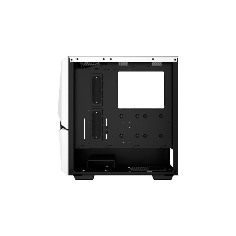 DeepCool CYCLOPS WH, Tower-Gehäuse(weiß, Tempered Glass)