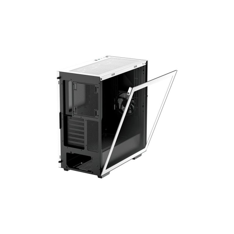 DeepCool CYCLOPS WH, Tower-Gehäuse(weiß, Tempered Glass)