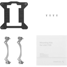 DeepCool EM172-MKNNIN-G-1, Einbau-Kit(schwarz/silber)