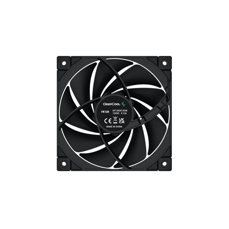 DeepCool FK120 3 in 1 120x120x25, Gehäuselüfter(schwarz, 3er Pack)