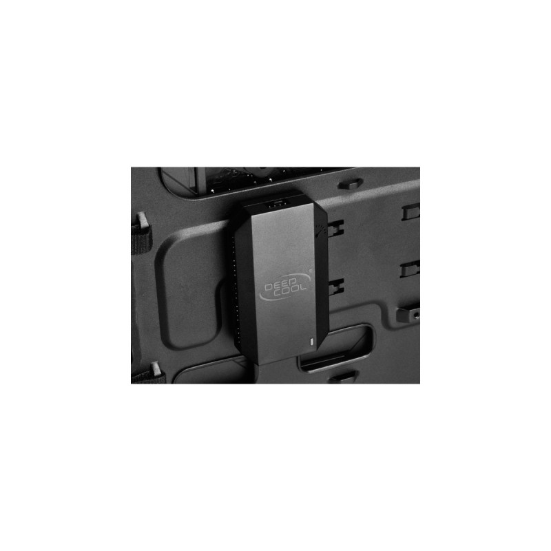 DeepCool Fan Hub FH-10, Lüftersteuerung(schwarz, 10-port)