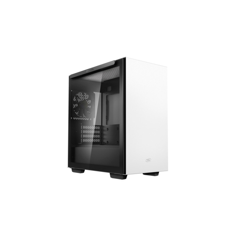 DeepCool MACUBE 110 WH, Tower-Gehäuse(weiß, Tempered Glass)