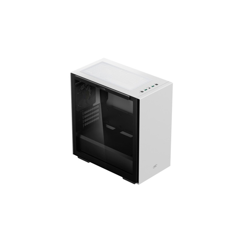 DeepCool MACUBE 110 WH, Tower-Gehäuse(weiß, Tempered Glass)