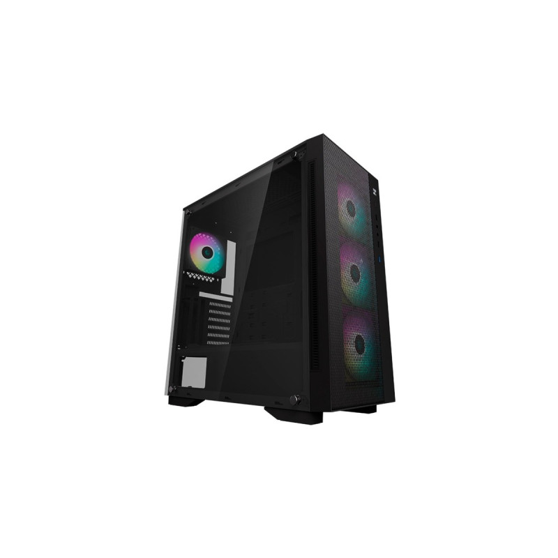 DeepCool MATREXX55 MESH ADD-RGB 4F, Tower-Gehäuse(schwarz, Tempered Glass)