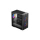 DeepCool MATREXX 40 3FS, Tower-Gehäuse(schwarz, Tempered Glass)