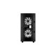 DeepCool MATREXX 40 3FS, Tower-Gehäuse(schwarz, Tempered Glass)