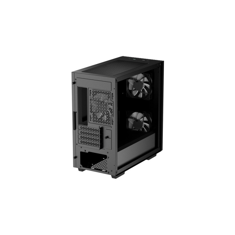 DeepCool MATREXX 40 3FS, Tower-Gehäuse(schwarz, Tempered Glass)
