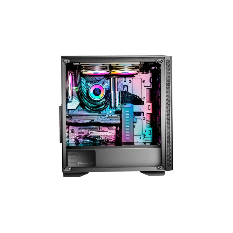 DeepCool MATREXX 50, Tower-Gehäuse(schwarz, Tempered Glass)