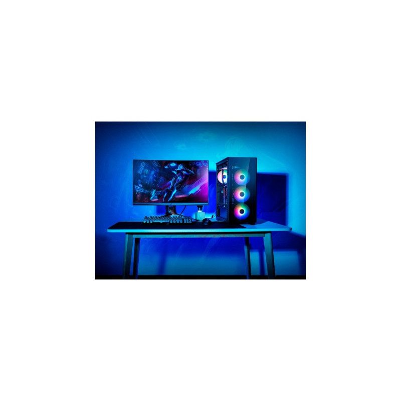 DeepCool MATREXX 50, Tower-Gehäuse(schwarz, Tempered Glass)