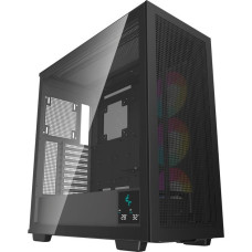 DeepCool MORPHEUS , Tower-Gehäuse(schwarz, Tempered Glass)