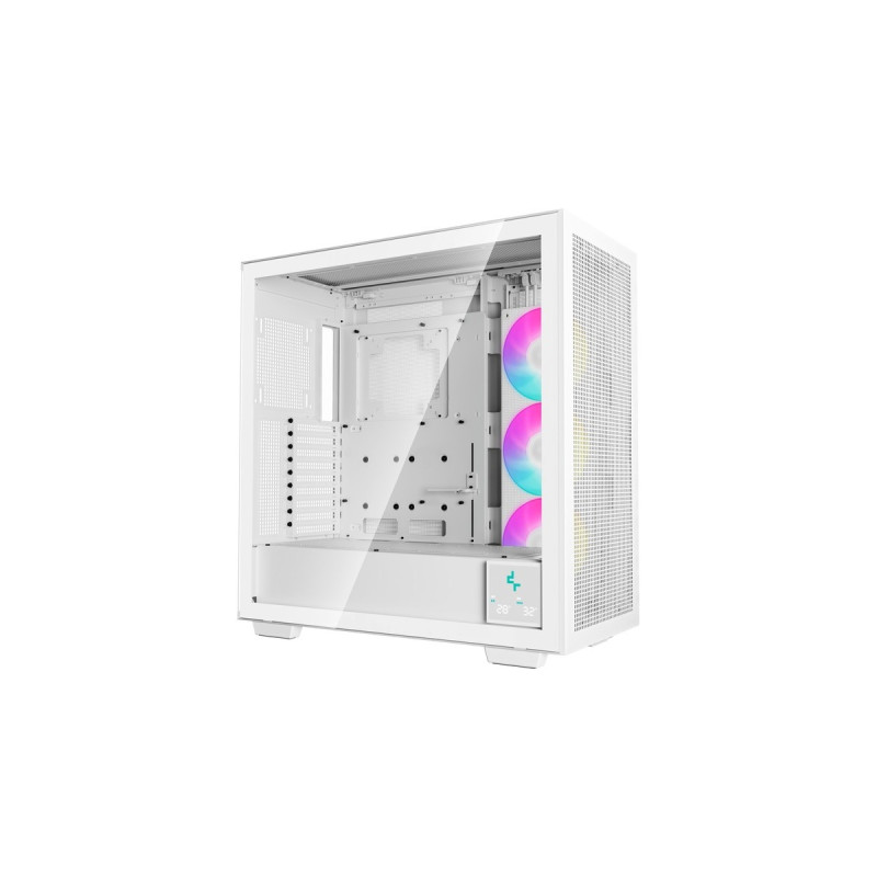 DeepCool MORPHEUS , Tower-Gehäuse(weiß, Tempered Glass)