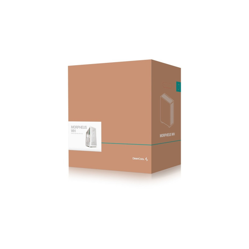 DeepCool MORPHEUS , Tower-Gehäuse(weiß, Tempered Glass)