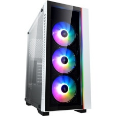 DeepCool Matrexx 55 V3 ADD-RGB WH 3F, Tower-Gehäuse(weiß, Tempered Glass)