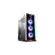 DeepCool Matrexx 55 V3 ADD-RGB WH 3F, Tower-Gehäuse(weiß, Tempered Glass)