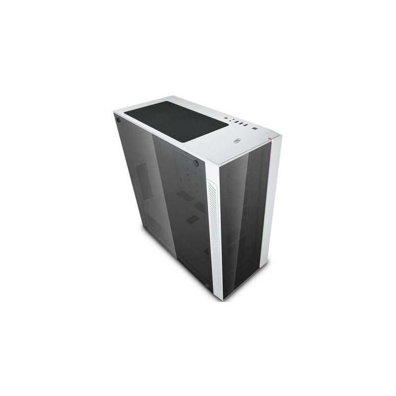 DeepCool Matrexx 55 V3 ADD-RGB WH 3F, Tower-Gehäuse(weiß, Tempered Glass)
