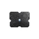 DeepCool Multi Core X6, Notebook-Kühler(schwarz, für Notebooks bis 39,624 cm(15,6