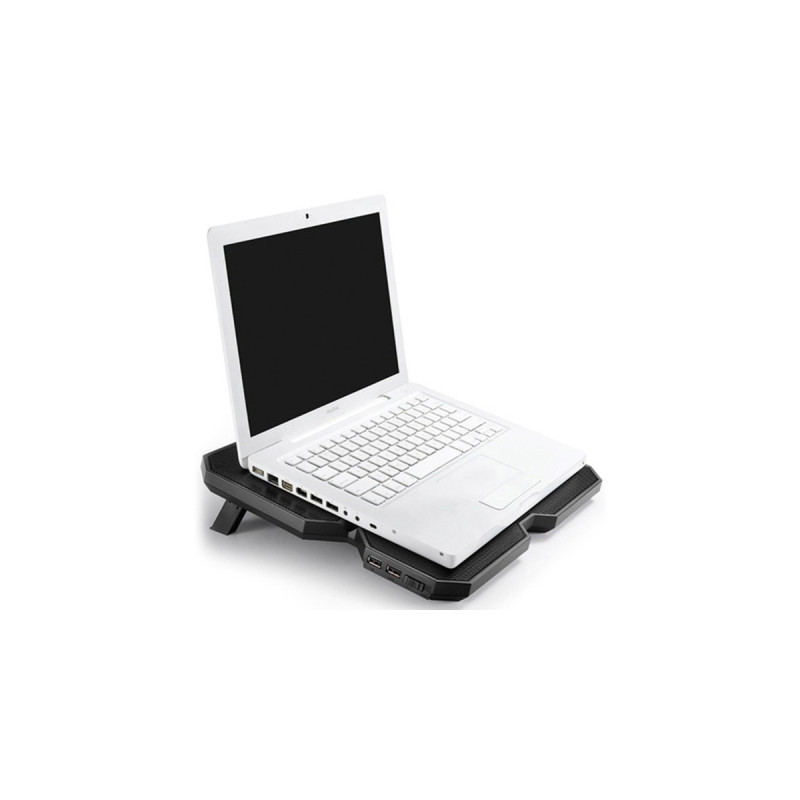 DeepCool Multi Core X6, Notebook-Kühler(schwarz, für Notebooks bis 39,624 cm(15,6