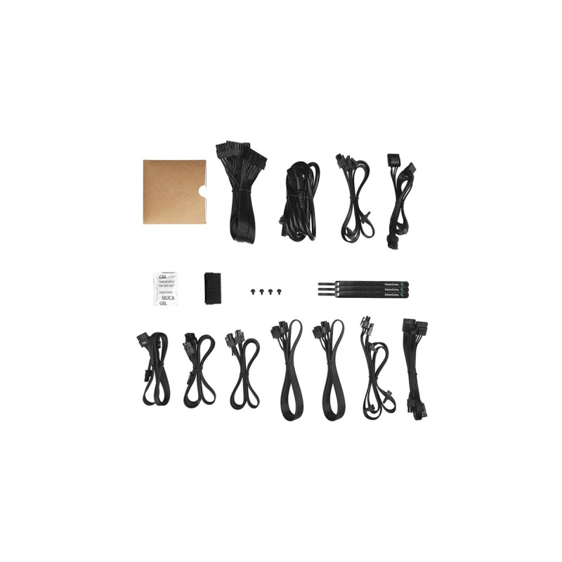 DeepCool PQ1000M 1000W, PC-Netzteil(schwarz, 3x PCIe, Kabel-Management, 1000 Watt)