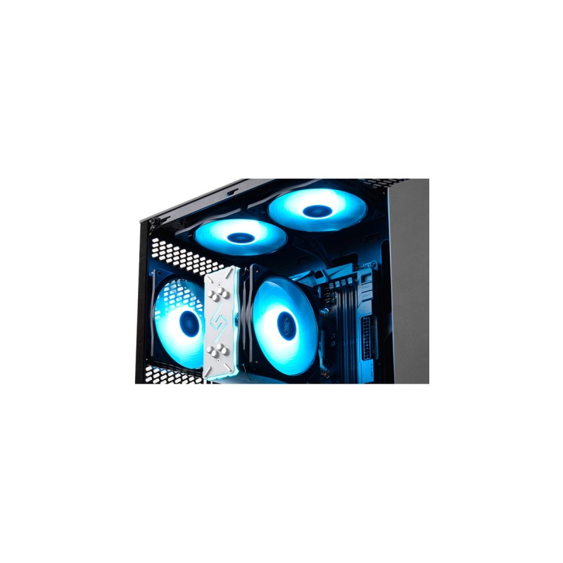DeepCool RF 120 3in1 120x120x25, Gehäuselüfter(schwarz/weiß, 3er Pack)