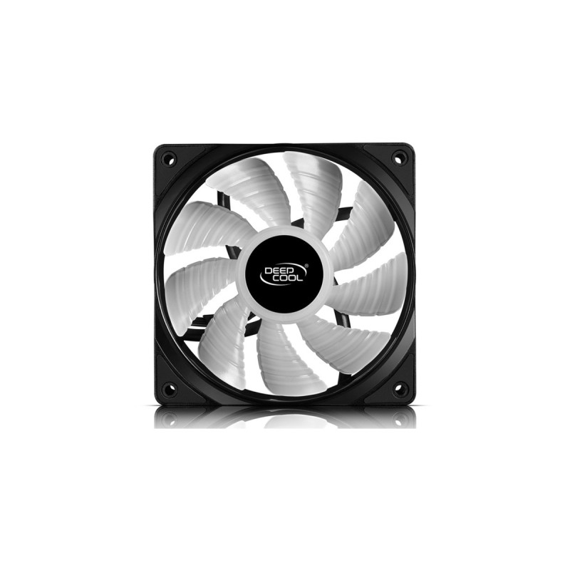 DeepCool RF 120 M 120x120x25, Gehäuselüfter(schwarz/weiß, 5er Pack)